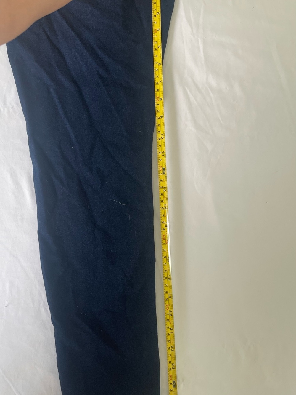 Anne Klein Women’s Jeans High Rise Skinny Ankle No Tag See Measurements. Gold Ac - Picture 10 of 10
